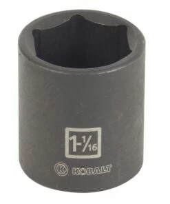 Kobalt Standard (SAE) 1/2-in Drive 1-1/16-in 6-Point Impact Socket - Hand Tools