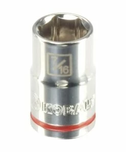 Kobalt Metric 3/8-in Drive 6-point 7/16-in Shallow Socket - Hand Tools