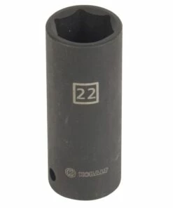 Kobalt Metric 1/2-in Drive 22mm 6-Point Impact Socket - Hand Tools
