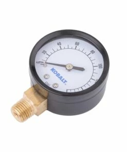 Kobalt 1/4-in Bottom Mount Gauge - Air Tools & Compressors