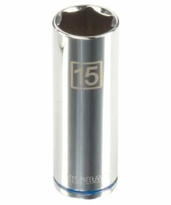 Kobalt Metric 3/8-in Drive 6-point 15-mm Deep Socket - Hand Tools