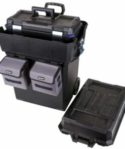 Kobalt Zerust 19-in Black Plastic Wheels Lockable Tool Box - Tool Storage & Work Benches -Kobalt Sales Store 04578556 scaled