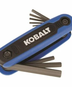 Kobalt 8-key Metric Folding Hex Key Set - Hand Tools