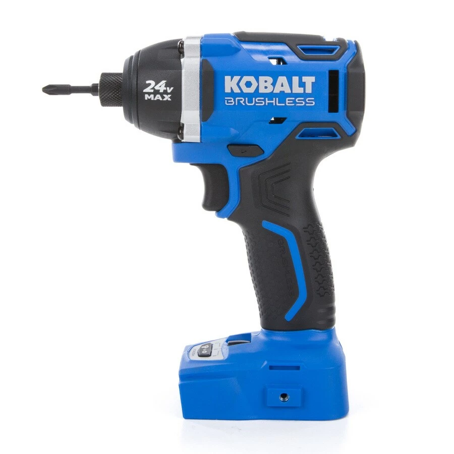 Kobalt 2-Tool 24-Volt Max Brushless Power Tool Combo Kit with Soft Case (1-Battery Included and Charger Included) - Power Tools 3 Kobalt 2-Tool 24-Volt Max Brushless Power Tool Combo Kit with Soft Case (1-Battery Included and Charger Included) - Power Tools - Image 3