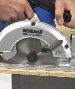 Kobalt 24-Volt Max 6-1/2-in Brushless Cordless Circular Saw Circular Saw - Power Tools -Kobalt Sales Store 05395448