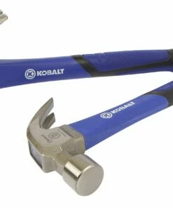 Kobalt 16-oz Smooth Face Steel Head Fiberglass Claw Hammer - Hand Tools