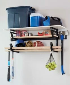 Kobalt 34-in Black Plastic Multipurpose Storage Rail - Garage Organization -Kobalt Sales Store 05520661