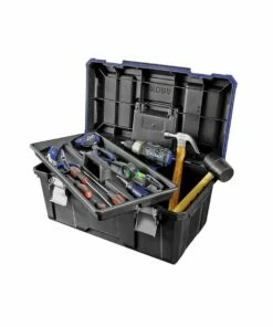 Kobalt Zerust 22-in Black Plastic Lockable Tool Box - Tool Storage & Work Benches -Kobalt Sales Store 071617029395 08800193