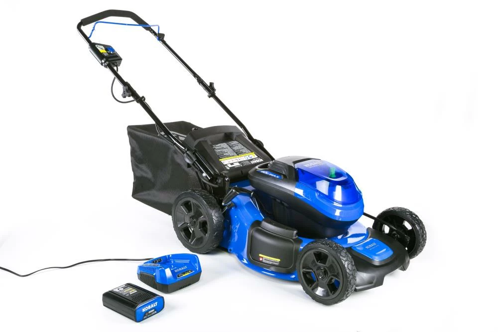 Kobalt 40-volt Max Brushless 20-in Push Cordless Electric Lawn Mower 5 Ah - Outdoor Tools & Equipment 1 Kobalt 40-volt Max Brushless 20-in Push Cordless Electric Lawn Mower 5 Ah - Outdoor Tools & Equipment