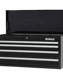 Kobalt 40.5-in W x 19.75-in H 4-Drawer Steel Tool Chest (Black) - Tool Storage & Work Benches