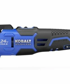 Kobalt 21-Piece Cordless Brushless 24-volt Variable Speed Oscillating Multi-Tool Kit with Soft Case (1-Battery Included) - Power Tools