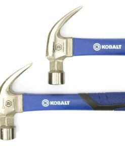 Kobalt 16-oz Smooth Face Steel Head Fiberglass Claw Hammer - Hand Tools -Kobalt Sales Store 07783112