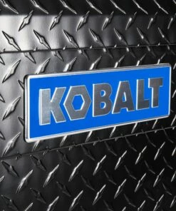 Kobalt 61.9-in x 13.9-in x 14-in Black Aluminum Top Mount Truck Tool Box - Cargo Management -Kobalt Sales Store 08003432