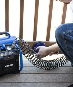 Kobalt 2-Gallon Single Stage Portable Electric Twin Stack Air Compressor - Air Tools & Compressors -Kobalt Sales Store 08020665