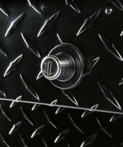 Kobalt 46.9-in x 15.8-in x 13-in Black Aluminum Crossover Truck Tool Box - Cargo Management -Kobalt Sales Store 08052741