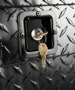 Kobalt 61.9-in x 13.9-in x 14-in Black Aluminum Top Mount Truck Tool Box - Cargo Management -Kobalt Sales Store 08052748