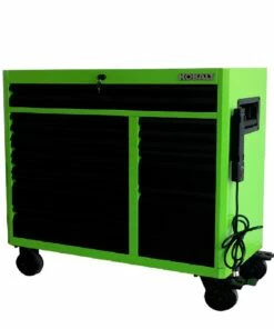 Kobalt 41-in W x 41-in H 11-Drawer Steel Rolling Tool Cabinet (Green) - Tool Storage & Work Benches
