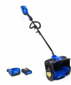 Kobalt 40-Volt Max 12-in Single-Stage Cordless Electric Snow Blower 2.5 Ah (Battery Included) - Outdoor Tools & Equipment