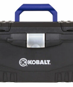 Kobalt 17-in Black Plastic Lockable Tool Box - Tool Storage & Work Benches