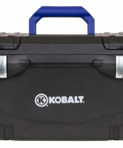 Kobalt 20-in Black Plastic Lockable Tool Box - Tool Storage & Work Benches