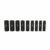 Kobalt 9-Piece Metric 3/8-in Drive Set 6-Point Impact Socket Set - Hand Tools