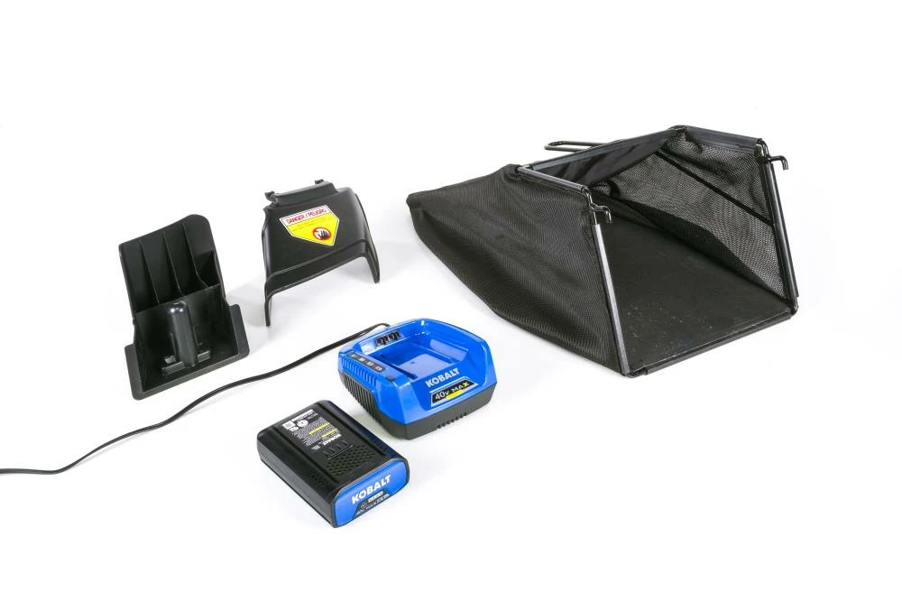 Kobalt 40-volt Max Brushless 20-in Push Cordless Electric Lawn Mower 5 Ah - Outdoor Tools & Equipment 8 Kobalt 40-volt Max Brushless 20-in Push Cordless Electric Lawn Mower 5 Ah - Outdoor Tools & Equipment - Image 8