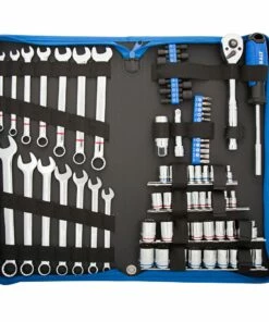 Kobalt 80-Piece Standard (SAE) and Metric Combination Polished Chrome Mechanics Tool Set (3/8-in) - Hand Tools -Kobalt Sales Store 08398796