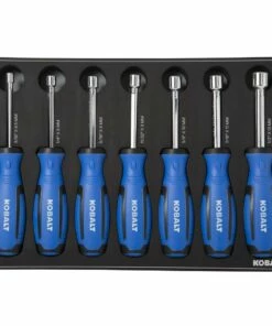 Kobalt 7-Piece Metric and SAE Spline Nut Driver Set - Hand Tools