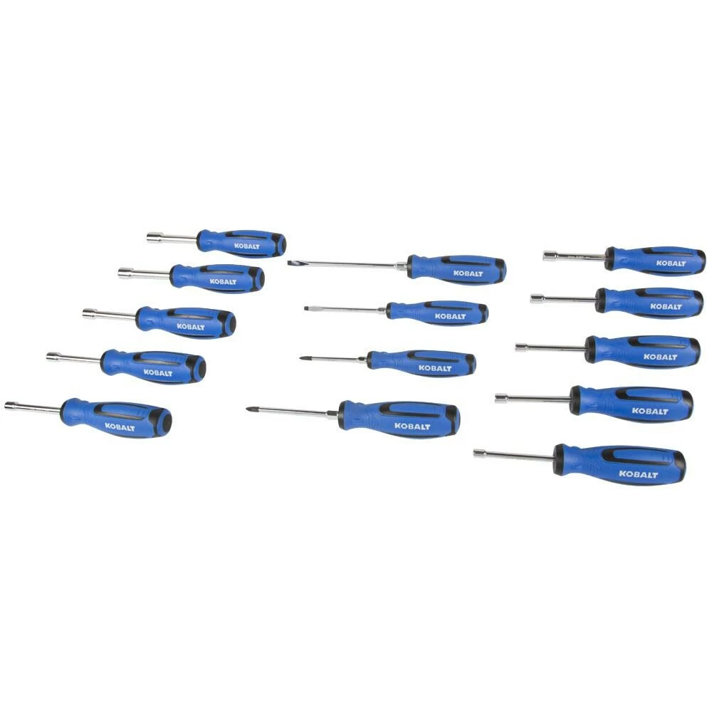 Kobalt 189-Piece Standard (SAE) and Metric Combination Polished Chrome Mechanics Tool Set (1/4-in; 3/8-in) - Hand Tools 4 Kobalt 189-Piece Standard (SAE) and Metric Combination Polished Chrome Mechanics Tool Set (1/4-in; 3/8-in) - Hand Tools - Image 4