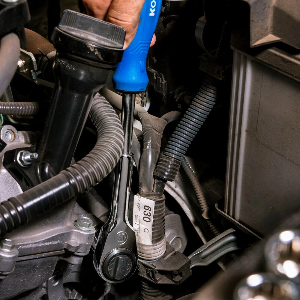 Kobalt 20-Piece Standard (SAE) and Metric Combination Polished Chrome Mechanics Tool Set (3/8-in) - Hand Tools 3 Kobalt 20-Piece Standard (SAE) and Metric Combination Polished Chrome Mechanics Tool Set (3/8-in) - Hand Tools - Image 3