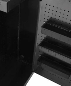 Kobalt 3000 Series 41-in W x 41-in H 5-Drawer Stainless Steel Rolling Tool Cabinet (Black) - Tool Storage & Work Benches -Kobalt Sales Store 08703974