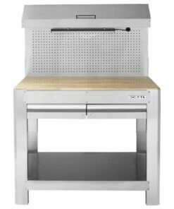 Kobalt 45-in W x 36-in H 2-Drawer Wood Work Bench - Tool Storage & Work Benches