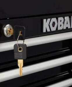 Kobalt 1000 Series 26.5-in W x 44.25-in H 5-Drawer Steel Tool Chest (Black) - Tool Storage & Work Benches 13 Kobalt 1000 Series 26.5-in W x 44.25-in H 5-Drawer Steel Tool Chest (Black) - Tool Storage & Work Benches -Kobalt Sales Store 08795609