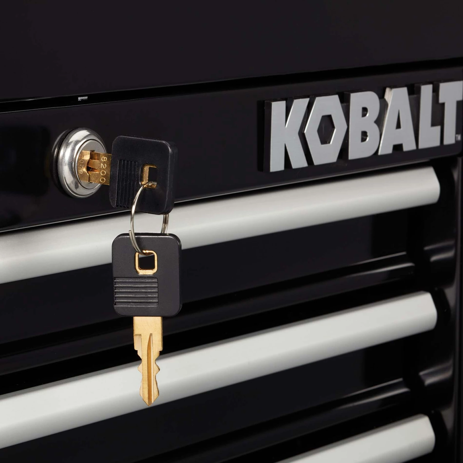 Kobalt 1000 Series 26.5-in W x 44.25-in H 5-Drawer Steel Tool Chest (Black) - Tool Storage & Work Benches 6 Kobalt 1000 Series 26.5-in W x 44.25-in H 5-Drawer Steel Tool Chest (Black) - Tool Storage & Work Benches - Image 6