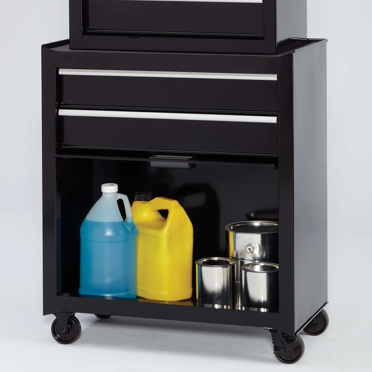 Kobalt 1000 Series 26.5-in W x 44.25-in H 5-Drawer Steel Tool Chest (Black) - Tool Storage & Work Benches 3 Kobalt 1000 Series 26.5-in W x 44.25-in H 5-Drawer Steel Tool Chest (Black) - Tool Storage & Work Benches - Image 3