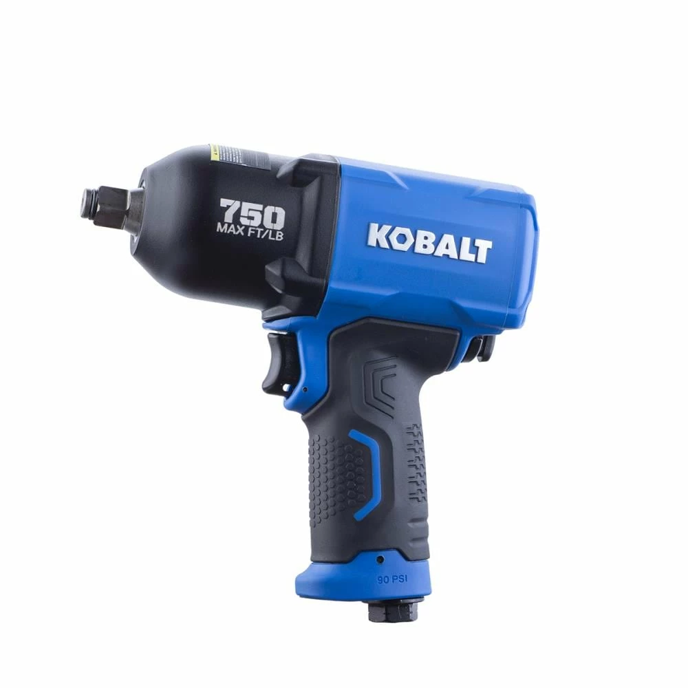 Kobalt 0.5-in 750-ft Air Impact Wrench - Air Tools & Compressors 1 Kobalt 0.5-in 750-ft Air Impact Wrench - Air Tools & Compressors