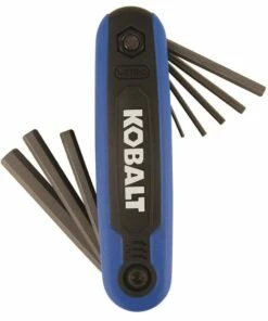 Kobalt 8-key Metric Folding Hex Key Set - Hand Tools -Kobalt Sales Store 08797817