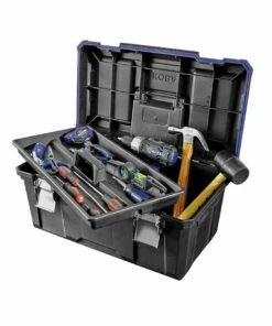 Kobalt Zerust 22-in Black Plastic Lockable Tool Box - Tool Storage & Work Benches -Kobalt Sales Store 08800193