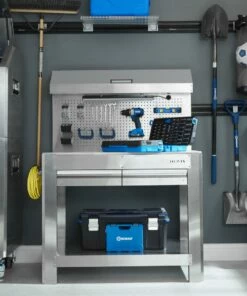 Kobalt 45-in W x 36-in H 2-Drawer Wood Work Bench - Tool Storage & Work Benches -Kobalt Sales Store 08858929