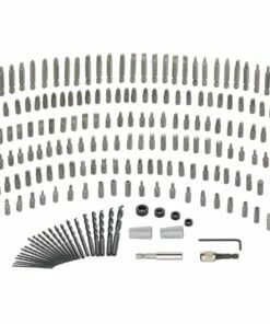 Kobalt Set High-speed Steel Round Shank Screwdriver Bit Set (230-Piece) - Power Tool Accessories