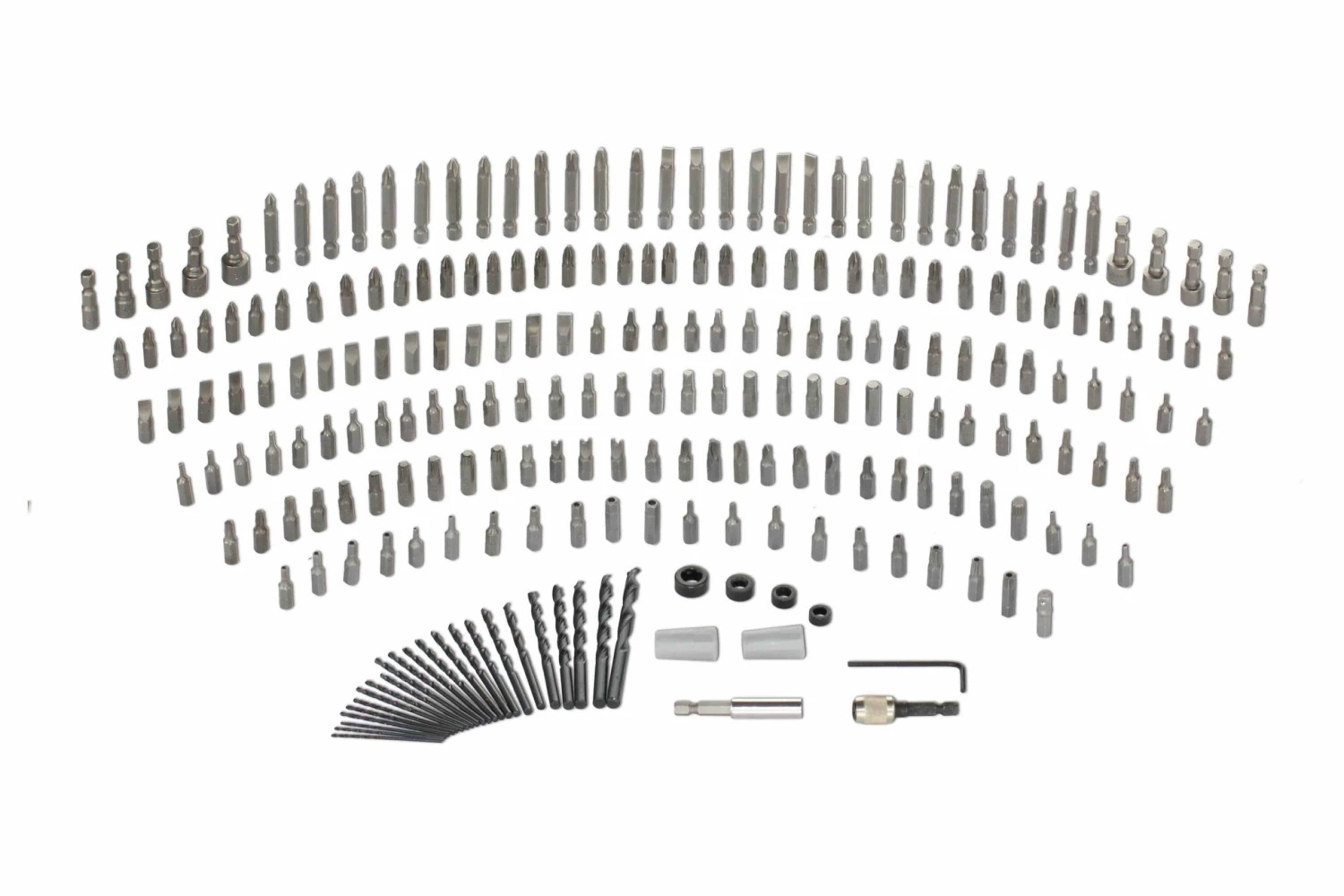 Kobalt Set High-speed Steel Round Shank Screwdriver Bit Set (230-Piece) - Power Tool Accessories 1 Kobalt Set High-speed Steel Round Shank Screwdriver Bit Set (230-Piece) - Power Tool Accessories