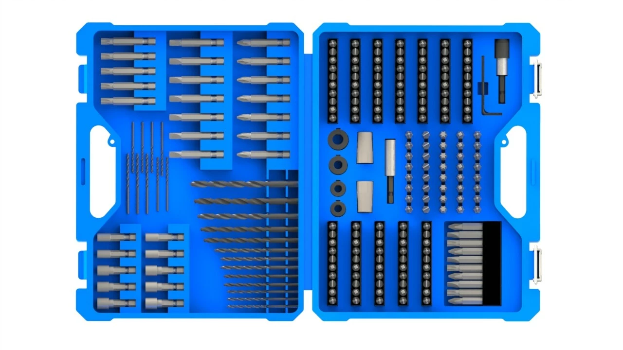 Kobalt Set High-speed Steel Round Shank Screwdriver Bit Set (230-Piece) - Power Tool Accessories 2 Kobalt Set High-speed Steel Round Shank Screwdriver Bit Set (230-Piece) - Power Tool Accessories - Image 2