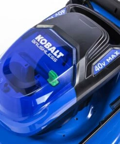 Kobalt 40-Volt Max Brushless 20-in Self-propelled Cordless Electric Lawn Mower 5 Ah (Battery and Charger Included) - Outdoor Tools & Equipment -Kobalt Sales Store 08901017