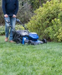 Kobalt 40-Volt Max Brushless 20-in Self-propelled Cordless Electric Lawn Mower 5 Ah (Battery and Charger Included) - Outdoor Tools & Equipment -Kobalt Sales Store 08901018