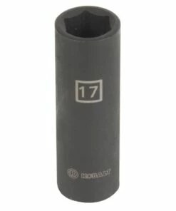 Kobalt Metric 1/2-in Drive 17mm 6-Point Impact Socket - Hand Tools