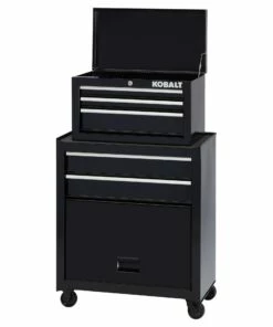 Kobalt 1000 Series 26.5-in W x 44.25-in H 5-Drawer Steel Tool Chest (Black) - Tool Storage & Work Benches