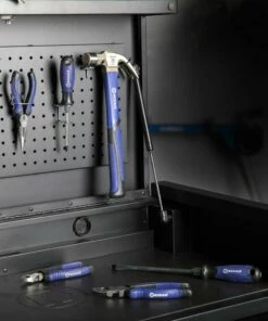 Kobalt 3000 Series 45-in W x 47-in H 7-Drawer Steel Rolling Tool Cabinet (Black) - Tool Storage & Work Benches -Kobalt Sales Store 09082649