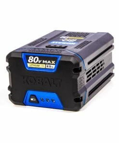 Kobalt 80-Volt Max 2.5 Ah Rechargeable Lithium Ion (Li-Ion) Cordless Power Equipment Battery - Outdoor Tools & Equipment