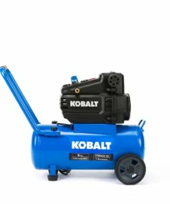 Kobalt 8-Gallon Single Stage Portable Electric Horizontal Air Compressor - Air Tools & Compressors