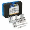 Kobalt 30-Piece Standard (SAE) and Metric Combination Polished Chrome Mechanics Tool Set (3/8-in;) - Hand Tools
